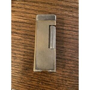 VINTGE DUNHILL ROLLAGAS LIGHTER Silver AS IS NO SCREW Swiss Made